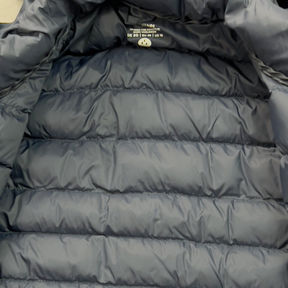 Mountain Warehouse Coat Jacket Womens Size 16 Extreme Black Puffer Lining - Picture 2 of 13